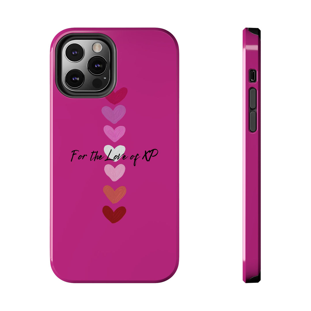 Gamer Quote 'For the Love of XP' Phone Case, Gaming Gift, Video Game Lover, Protective Phone Cover, Tough Shell, Hard Case