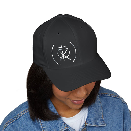 Embroidered Closed-Back Cap | Trendy Dad Hat, Fashion Accessory, Gift for Guardians, Casual Style, Black Hats