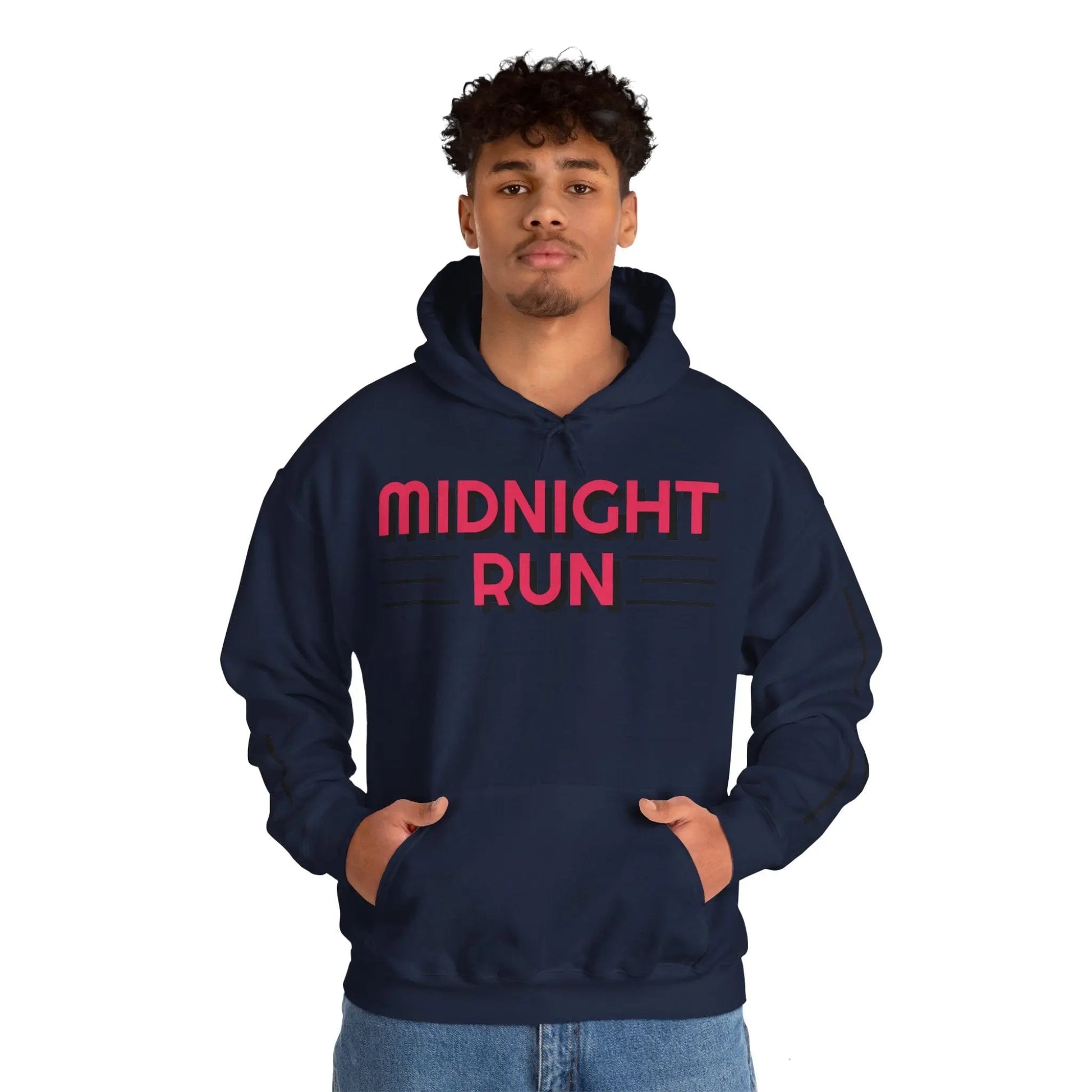 Midnight Run Heavy Blend™ Hooded Sweatshirt - Gapo Goods - Hoodie