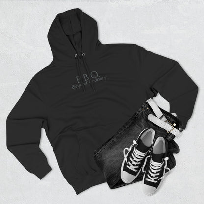 Enchanting Three-Panel Fleece Hoodie - Goth Mom with a Lamp Cozy Gift for Halloween, Casual Wear, Pop Culture Fans, Unique Wardrobe Addition Hoodie