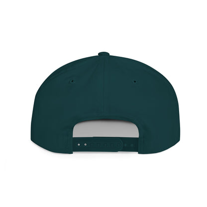 Custom Z-Embroidered Flat Bill Snapback Hat | Trendy Streetwear Accessory