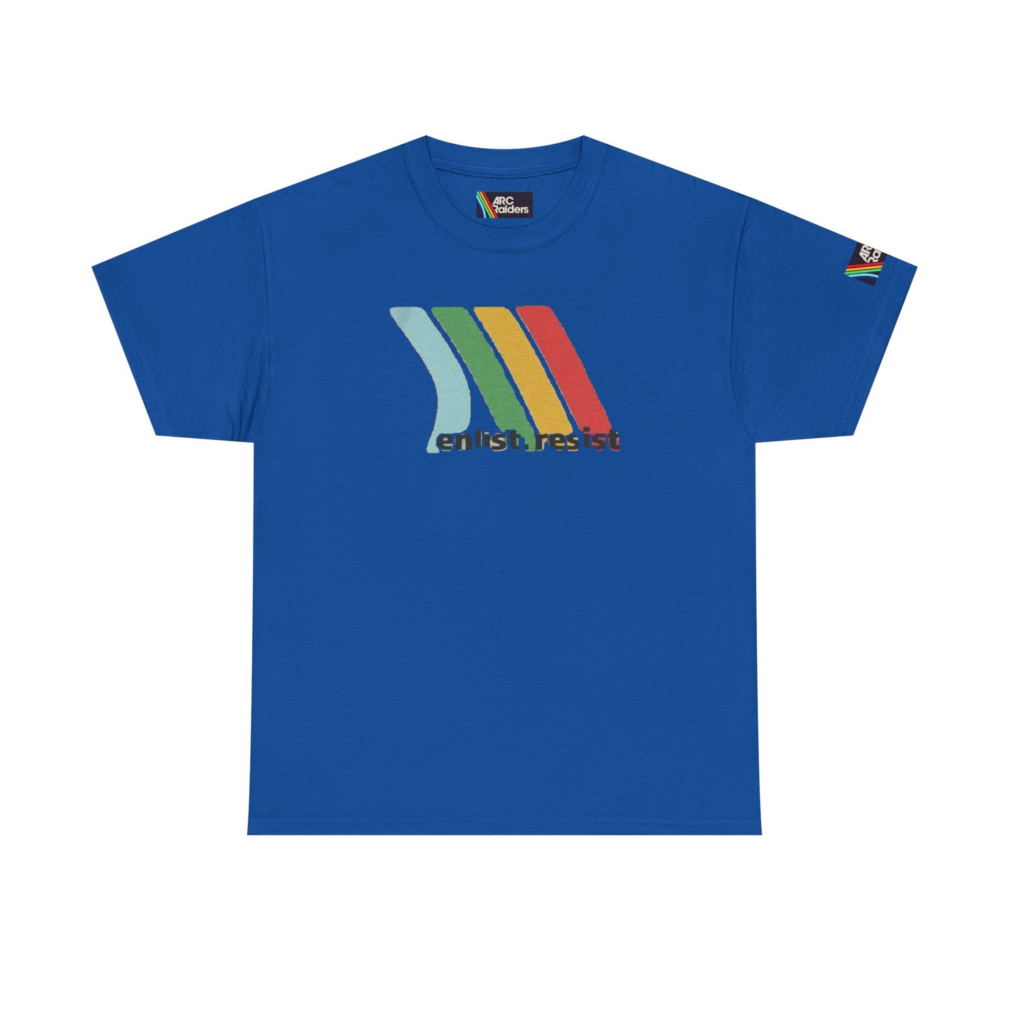 Camiseta de algodón retro Enlist Resist — Gapo Goods Classic