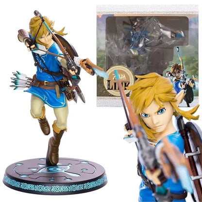 22cm Zelda Breath of The Wild Action Figure - PVC Model Collectible Toy - Gapo Goods - Toys & Games