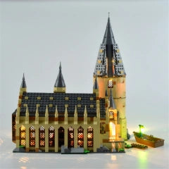 Hogwarts Great Hall Harry Potter Series with lighting kit