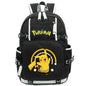 3 - Piece Set Anime Pokémon Pikachu Uzumaki Backpack - Gapo Goods - 