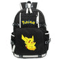 3 - Piece Set Anime Pokémon Pikachu Uzumaki Backpack - Gapo Goods - 