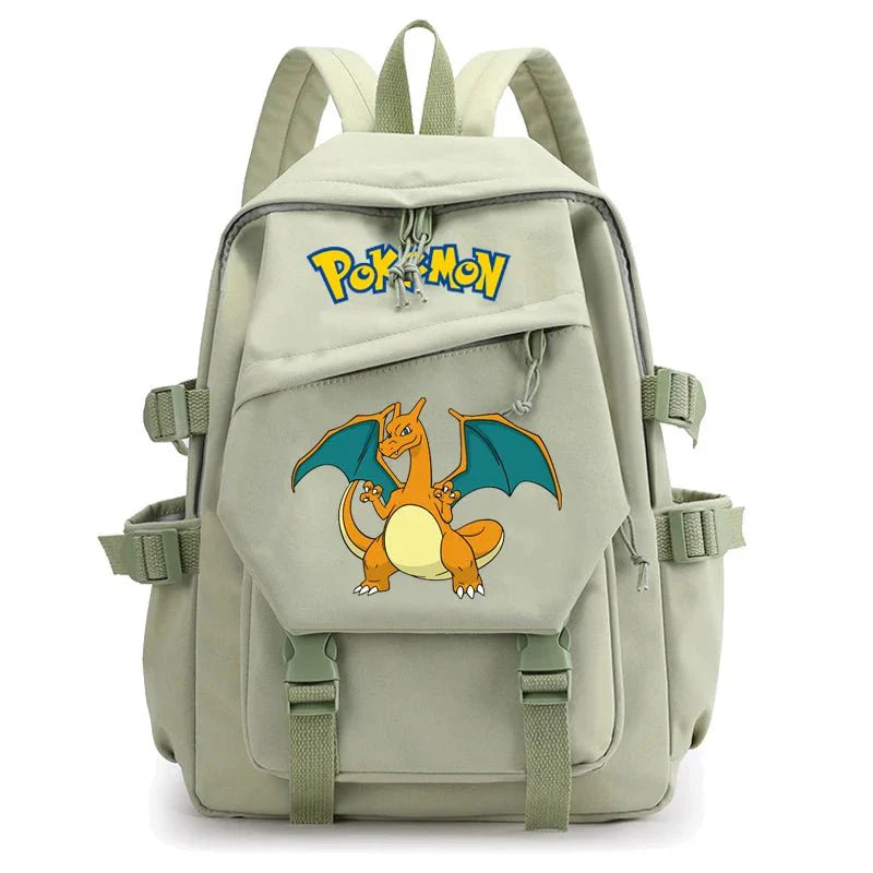 3 - Piece Set: Pokemon Backpack School Bookbags - Gapo Goods - 