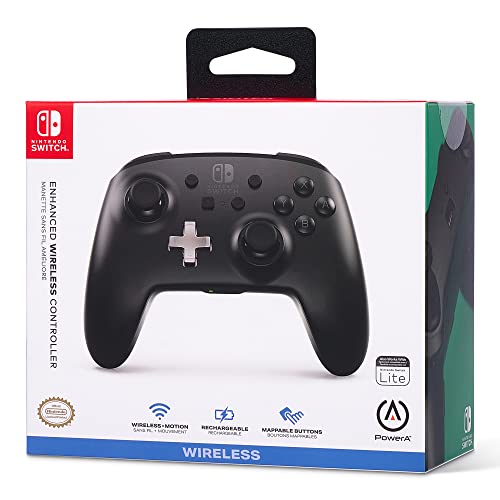 PowerA Enhanced Wireless Controller for Nintendo Switch - Fortnite Sticker Mania, Nintendo Switch - OLED Model, Nintendo Switch Lite, Gamepad, game controller, Bluetooth controller, Officially Licensed, Bonus Virtual Item Included