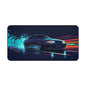 Racing Night Desk Mat — Retro Sports Car Gamer Mouse Pad