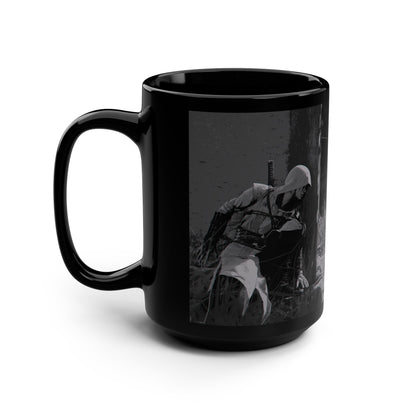 Assassin-Inspired Naoe Black Mug — 15oz