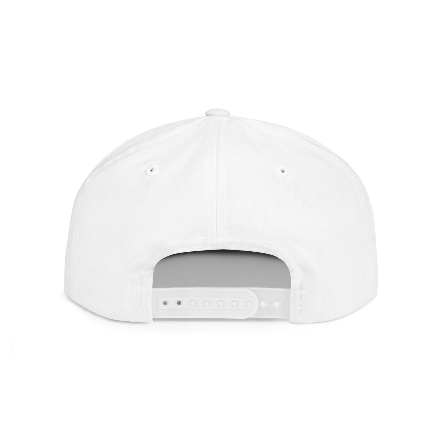 Custom Z-Embroidered Flat Bill Snapback Hat | Trendy Streetwear Accessory