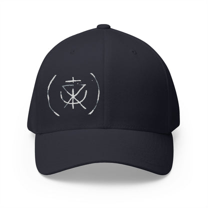 Embroidered Closed-Back Cap | Trendy Dad Hat, Fashion Accessory, Gift for Guardians, Casual Style, Dark Navy Hats