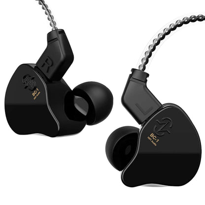 YINYOO KZ-ZST Colorful Hybrid Banlance Armature with Dynamic Ear Earphone 1BA+1DD HiFi Headset KZ in Ear Monitor Headphone Wired Earbuds IEM Earphone Gaming Ear Buds (Colorful/zst Without Microphone)