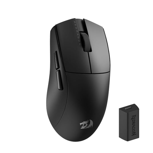 Redragon M916AK PRO 3-Mode Anime Gaming Mouse, 42G Ultra-Light 26K DPI Gaming Mouse w/Ergonomic Natural Grip Build, Full Programmable Buttons, Software Supports DIY Keybinds & DPI