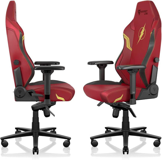 Secretlab Titan Evo Dark Knight Gaming Chair - Reclining, Ergonomic, Comfortable Computer Chair with 4D Armrests, Headrest & Lumbar Support - Regular - Black - Leatherette