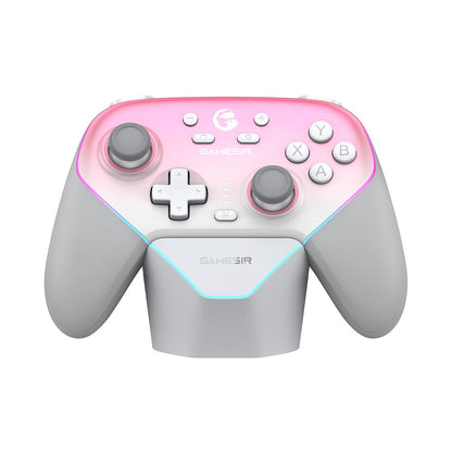 GameSir Super Nova Wireless Gaming Controller for PC/Switch/Switch 2/iOS/Android, 1000Hz Polling Rate, Hall Effect Stick & Trigger, Rubberized Grips, RGB Lighting, 1000mAh - Blue