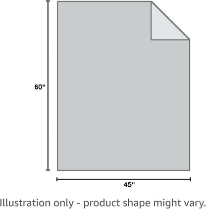 JUST FUNKY Doom Eternal Doomslayer Fleece Blanket - 45x60-Inch Soft Cozy Blanket, Plush Throw - Fluffy Cover for Twin Bed, Couch, Sofa, Living Room, Camping - Decorative Video Game Throws Merchandise