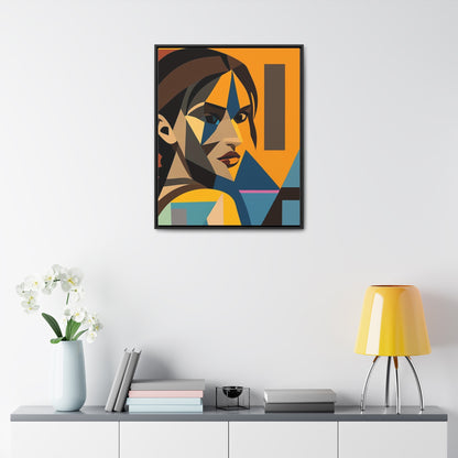 Gallery Canvas Wrap - Tomb Raider Lara Croft Vertical Frame