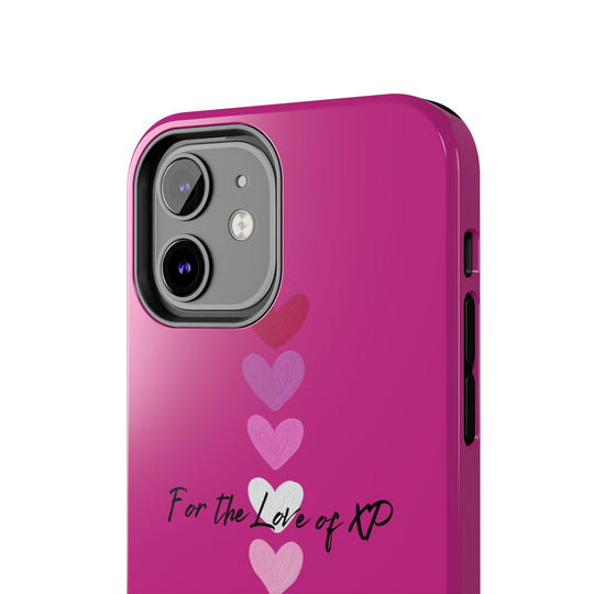 Gamer Quote 'For the Love of XP' Phone Case, Gaming Gift, Video Game Lover, Protective Phone Cover, Tough Shell, Hard Case