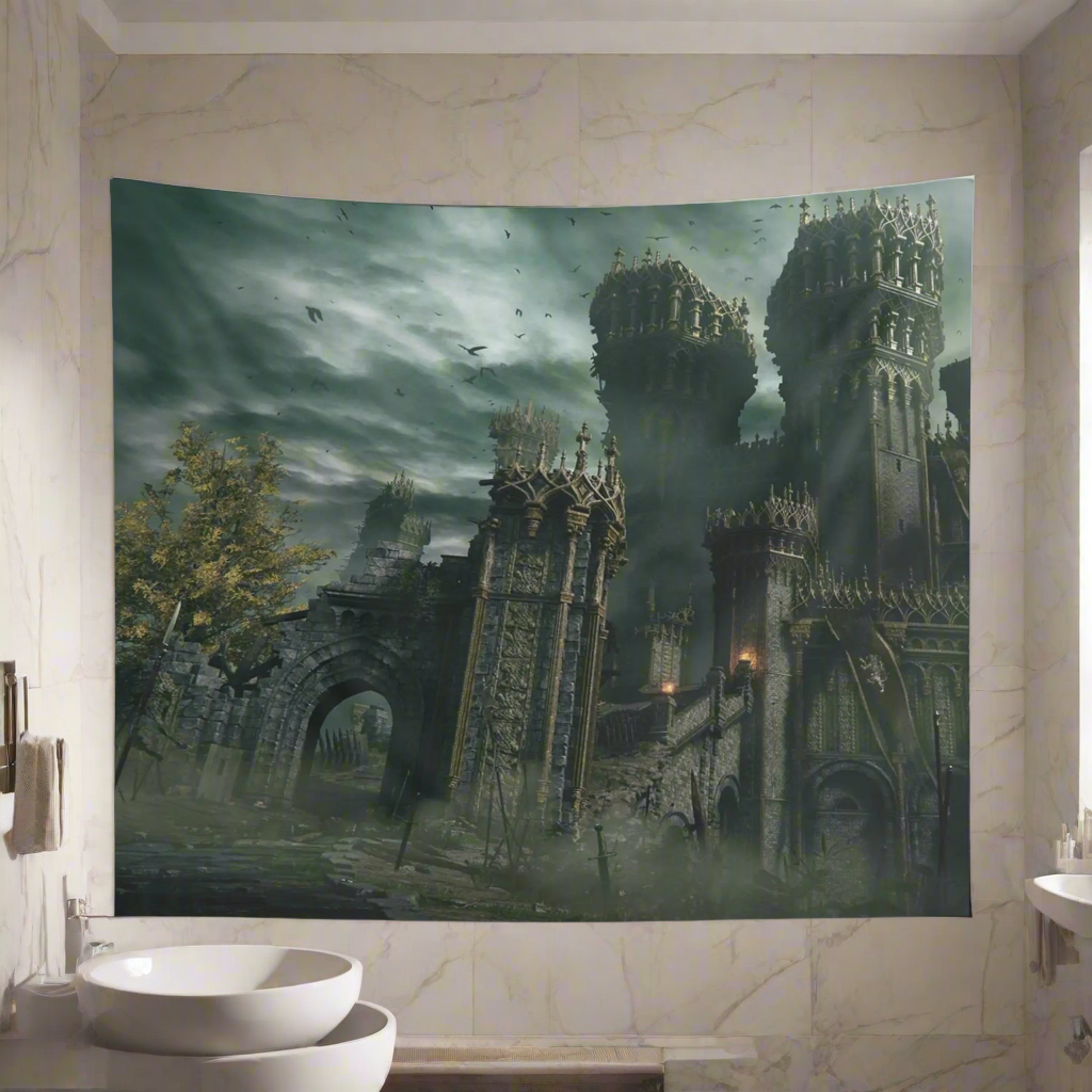 Elden Ring Castle Indoor Wall Tapestries