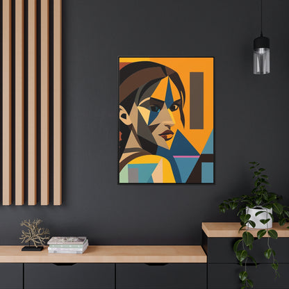 Gallery Canvas Wrap - Tomb Raider Lara Croft Vertical Frame