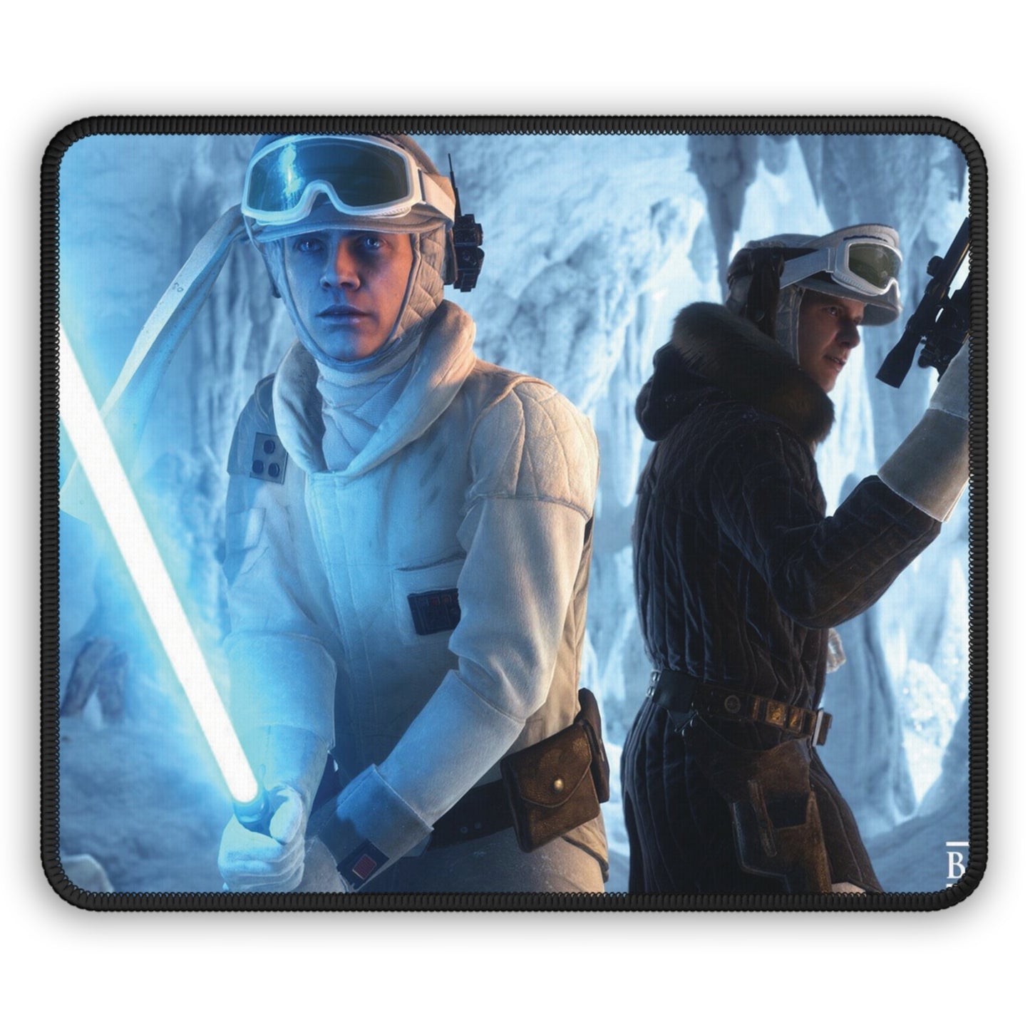 Star Wars Luke & Han Solo Battlefront Heroes Gaming Mouse Pad