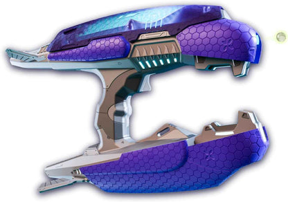 Gel Blaster Halo Plasma Blaster – Type-25 Glow-in-The-Dark Gel Ball Blaster with Starfire Gellets™, Includes Tracer Function – Officially Licensed Replica - 14+