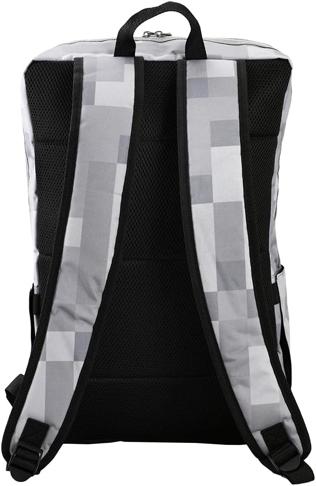 Minecraft Axe Print Gray Backpack