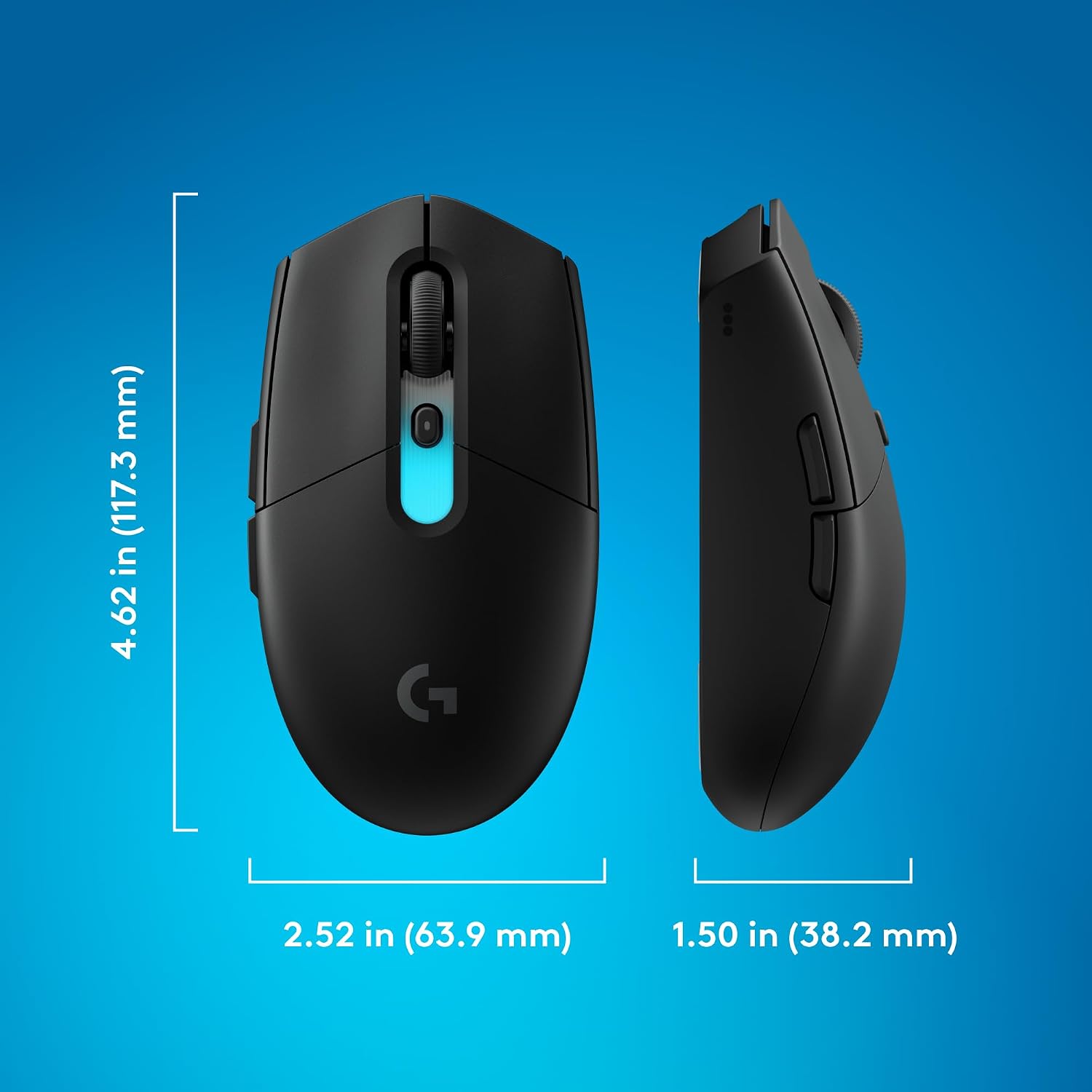 Logitech G305 X Superlight Wireless Gaming Mouse - Black