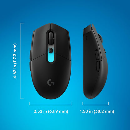 Logitech G305 X Superlight Wireless Gaming Mouse - Black