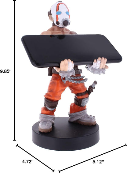 Exquisite Gaming: Borderlands 3: Psycho - Original Mobile Phone & Gaming Controller Holder, Device Stand, Cable Guys, Licensed Figure
