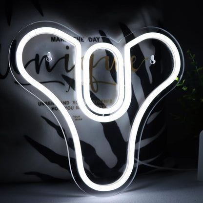 Pugna Game Neon Signs for Wall Decor Neon Lights for Bedroom Led Business Signs Suitable for Man Cave Bar Pub Restaurant Christmas Gift Art