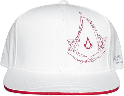 Assassin's Creed Baseball Cap Side Logo Official White Snapback Size One Size