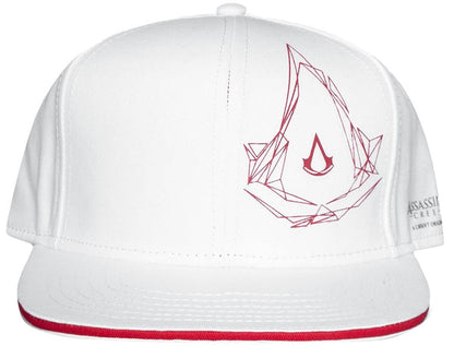 Assassin's Creed Baseball Cap Side Logo Official White Snapback Size One Size