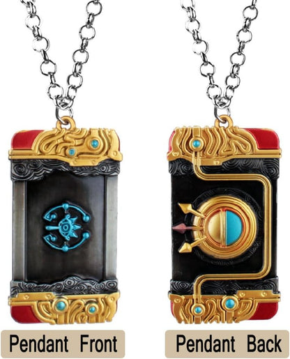 MEETCUTE Zelda Purya Necklace Latest,Necklace for Men and Women The Legend of Zelda Tears of the Kingdom Purya Pendant Necklace Cosplay Accessories