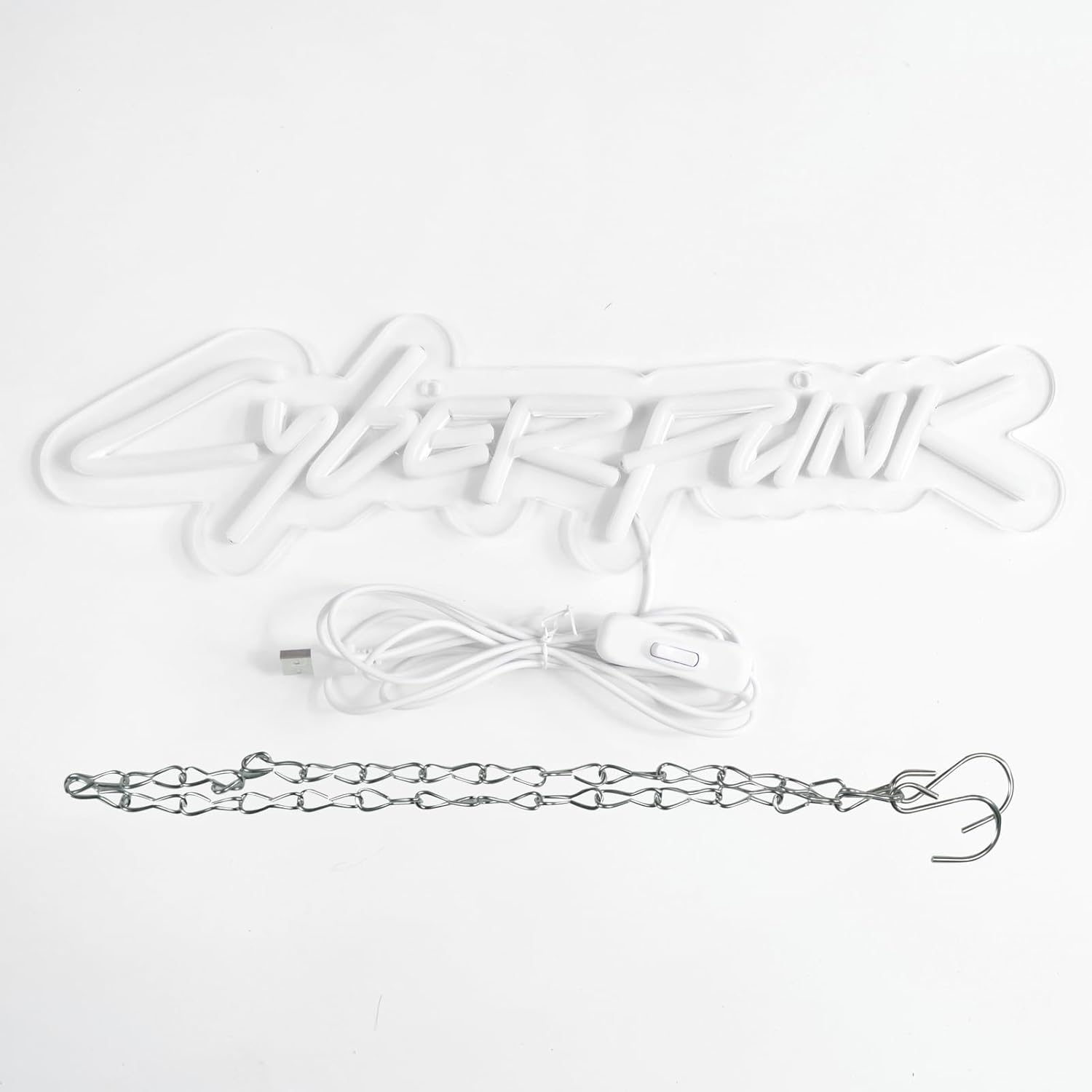 WonderfulLife Game Cyberpunk Neon Sign for Game Zone Decor,Shooting Games Led Lights for Man Cave Gaming Room Internet Bar or Bedroom Decoration.5V USB Powered,Easy Hanging.