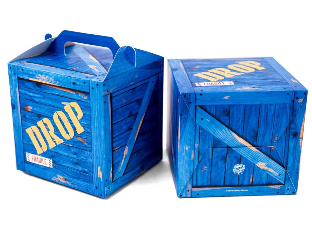 Game Party Military Supply Loot Drop Box Party Favors - 24-Pack. Party Decoration and Gift Bags, Gaming Themed Birthday Activities and Party Supplies