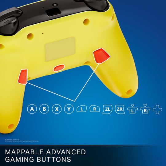 PowerA Enhanced Wireless Controller for Nintendo Switch - Fortnite Sticker Mania, Nintendo Switch - OLED Model, Nintendo Switch Lite, Gamepad, game controller, Bluetooth controller, Officially Licensed, Bonus Virtual Item Included