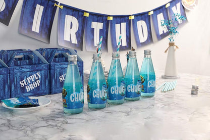 Game Party Supplies Bottle Labels for Birthday Party Game Birthday Party Decorations (24 Count)