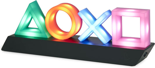 PlayStation Icon Light – USB Powered Controller Icon Lamp with 3 Light Modes Playstation Red Icon Light