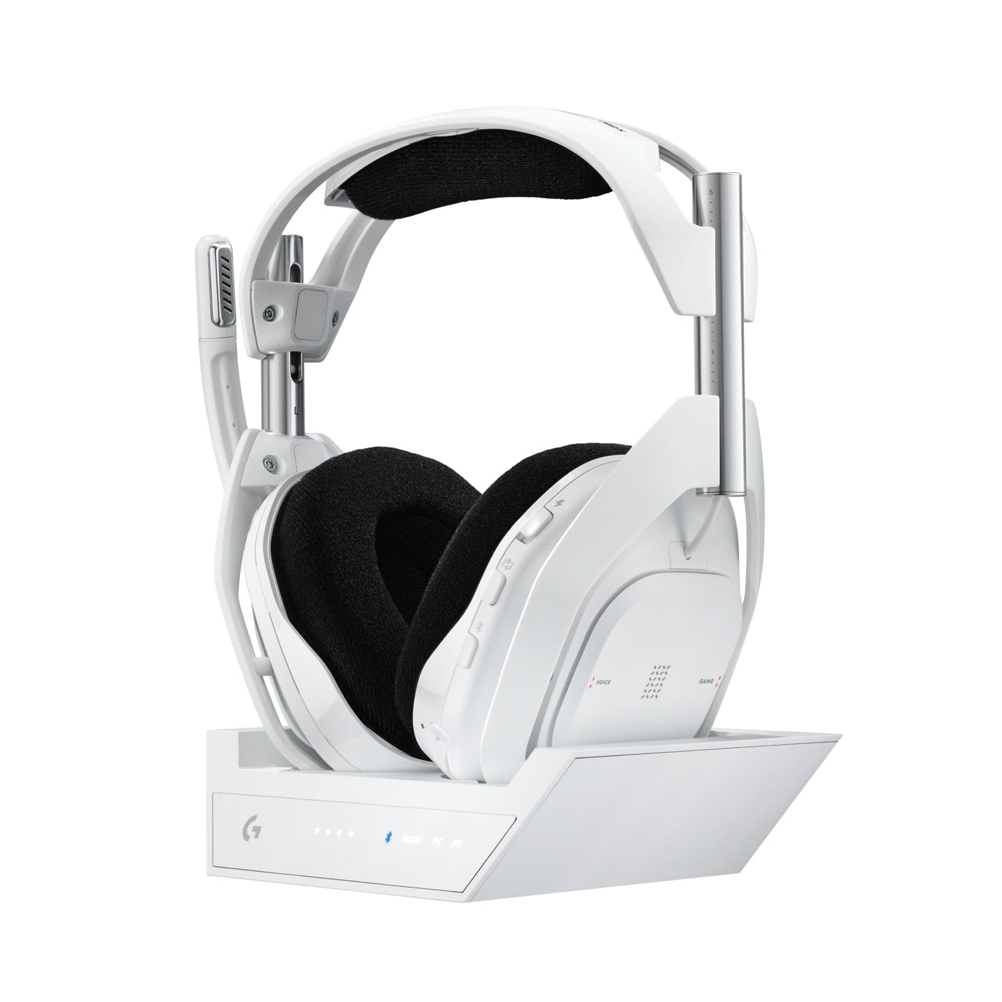 Logitech G Astro A50 Multi-Platform Wireless Gaming Headset + Base Station for PS5/Xbox/PC: PLAYSYNC Audio Switcher, <16bit/48kHz (Console), <24bit/48kHz (PC), 24hr Battery, 2.4GHz & BT - Black