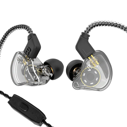 YINYOO KZ-ZST Colorful Hybrid Banlance Armature with Dynamic Ear Earphone 1BA+1DD HiFi Headset KZ in Ear Monitor Headphone Wired Earbuds IEM Earphone Gaming Ear Buds (Colorful/zst Without Microphone)
