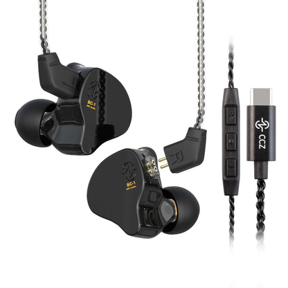YINYOO KZ-ZST Colorful Hybrid Banlance Armature with Dynamic Ear Earphone 1BA+1DD HiFi Headset KZ in Ear Monitor Headphone Wired Earbuds IEM Earphone Gaming Ear Buds (Colorful/zst Without Microphone)