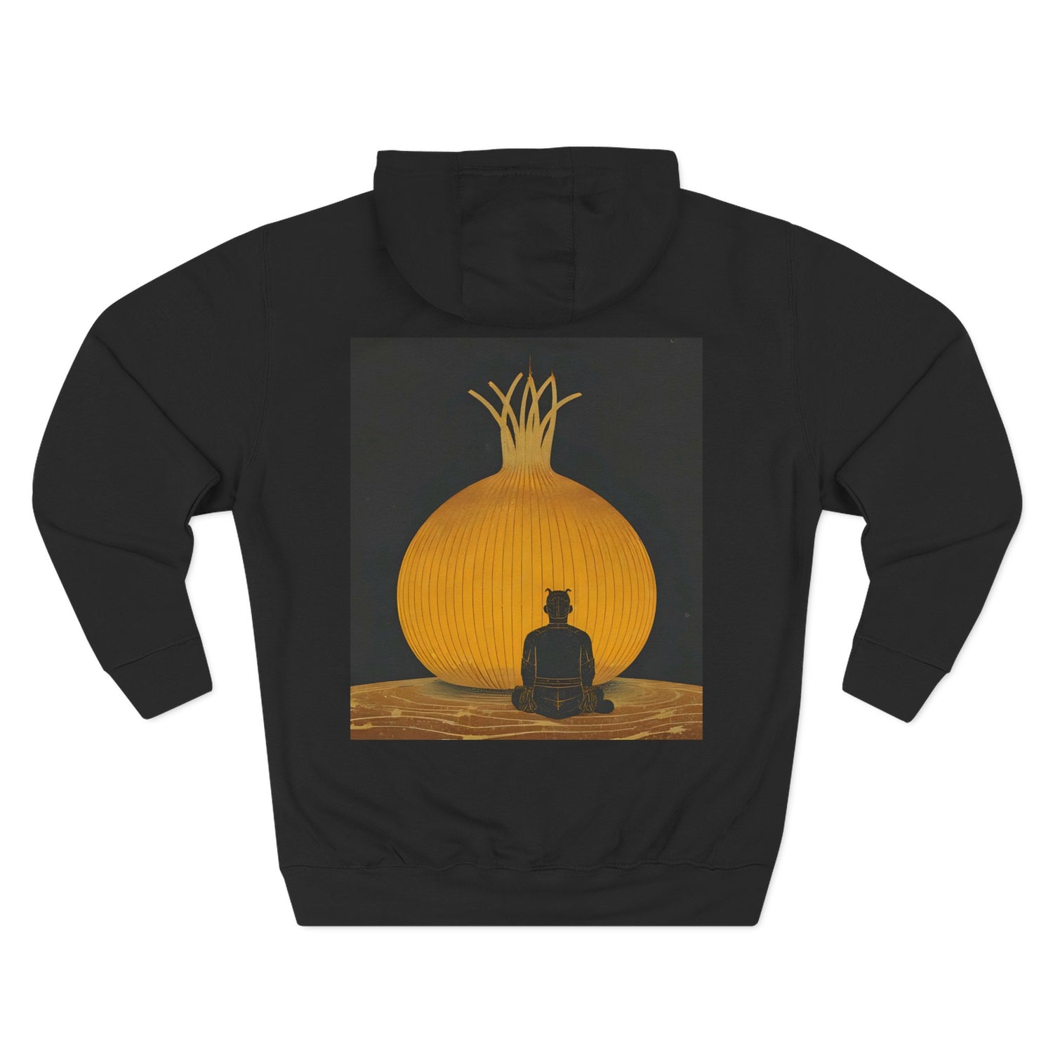 Elden Onion Fleece Hoodie, Cozy Layer, Unique Gift for Gamers, Great for Fall or Winter, Graphic Sweatshirt, Comfy Casual Wear Hoodie