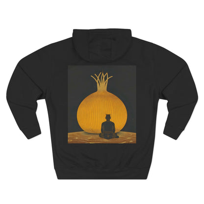 Elden Onion Fleece Hoodie, Cozy Layer, Unique Gift for Gamers, Great for Fall or Winter, Graphic Sweatshirt, Comfy Casual Wear Hoodie