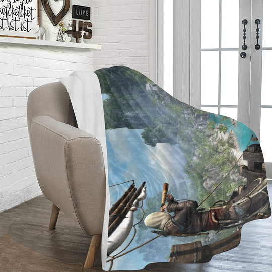 Assassin's Creed Blanket for Cozy Creed and Stealthy Comfort