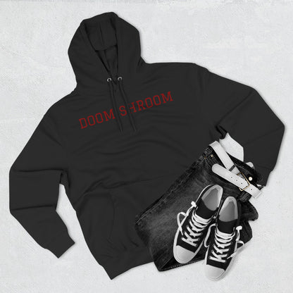 Doom Shroom Fleece Hoodie | Cozy Graphic Sweatshirt for Gamers, Unique Gift for Birthdays, Halloween, and Casual Wear Hoodie