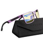 ANYLUV Blue Light Blocking Glasses Men Computer Gaming Glasses Lightweight Al-Mg Metal Anti Eyestrain UV400 Clear Lens Eye Protection 