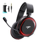 Picun G2 Wireless Gaming Headset, Over-Ear 7.1 Virtual Surround Sound, 2.4GHz/Bluetooth 5.4/Wired, 5ms Ultra-Low Latency, 100H Battery, ENC Noise-Canceling Mic, RGB, for PC PS5 PS4 Switch (Grey)
