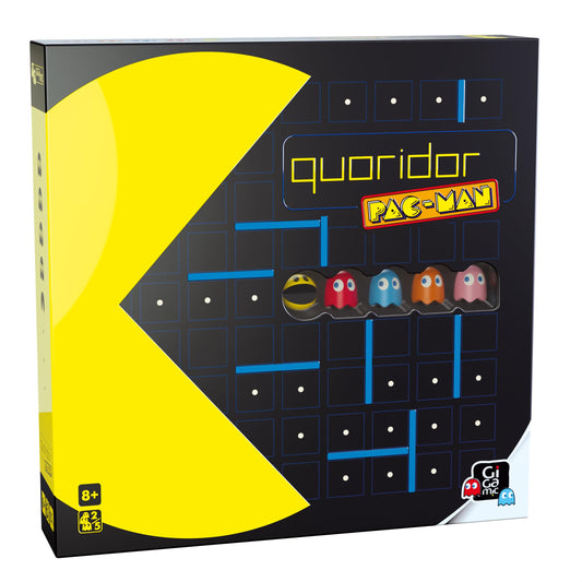 Quoridor Pac-Man - Themed Version Over 1-Million Sold Quoridor | Fun Game for The Whole Family | Classic Arcade Game in Analog Form | Ages 8+ | 2 to 5 Players | 15 Minutes